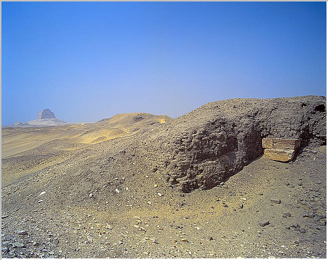 The mastaba of Rahotep and Nofret at Meidum